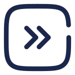 Square Double Alt Arrow Right SVG Icon